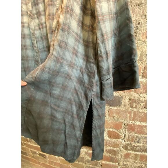 Maurices Plaid Shawl Wrap Komono Women’s Size Medium - Picture 2 of 10
